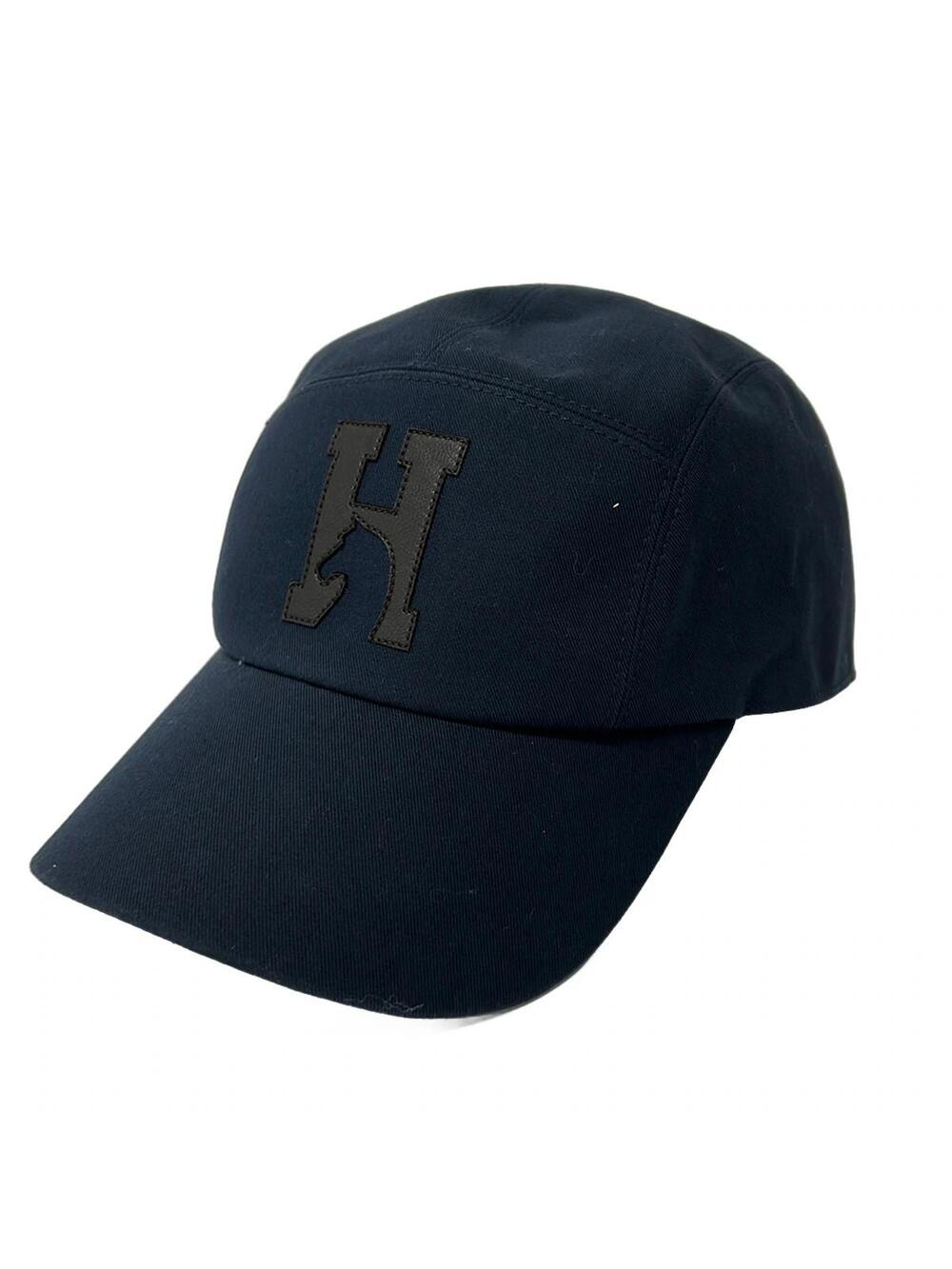 Hermes Navy Dark Brown Cotton Leather #363168H70B